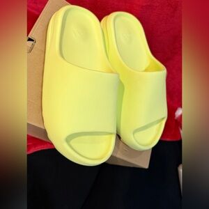 adidas Women's Neon Yellow Yeezy